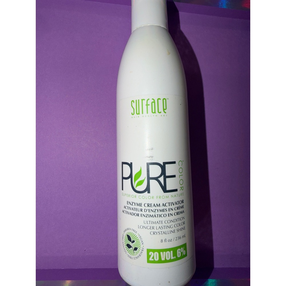 Surface Pure Color‎ Enzyme Cream Activator 20 Vol 6% hair care color developer